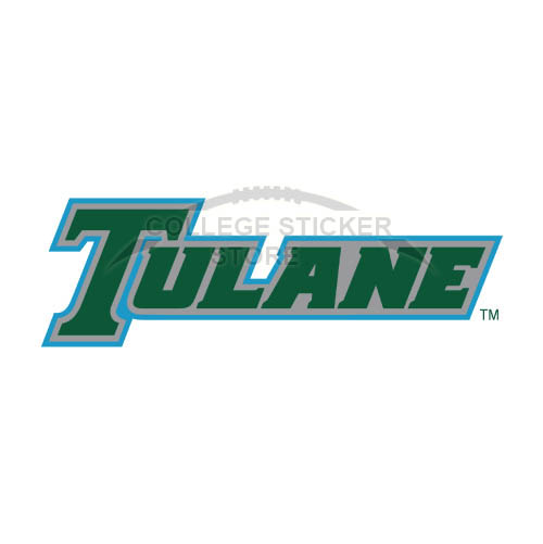 Diy Tulane Green Wave Iron-on Transfers (Wall Stickers)NO.6604